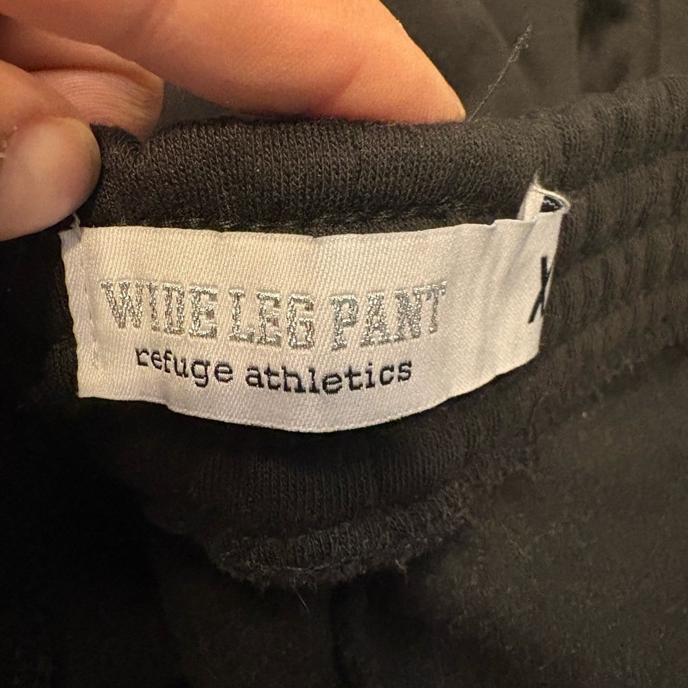 Refuge Athletics Men's Black Pants - Picture 2 of 4